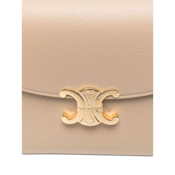 Celine Women Nino Medium Leather Handbag - Picture 2 of 5